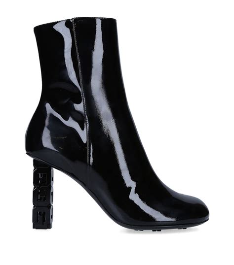 givenchy blue suede boots|givenchy patent leather boots.